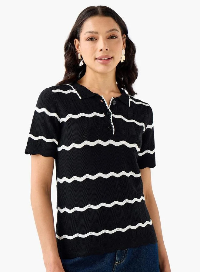 تواكستريمز 2Xtremz T-shirt with Stripes